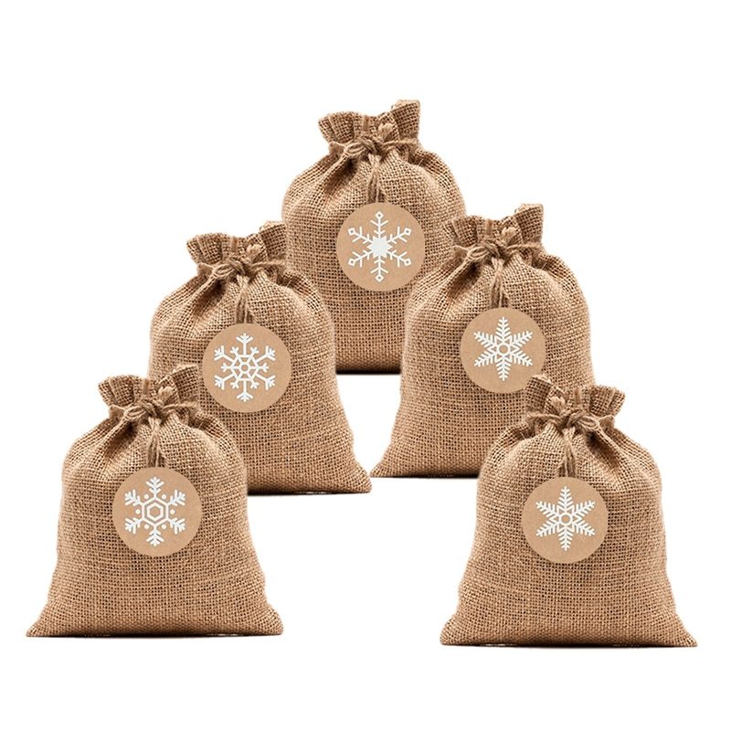 Etiquettes autocollantes de Noël